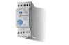 Nivoorelee 72.01., sensitivity 5..450kΩ adj., 1CO (SPDT) 16A 250VAC, cv 24VAC, conductive liquids, 2/3 electrodes, funct. emptying/ filling/ single level/ min./max. limits, status LED, TS35