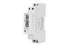 Moodularvesti DDS6619, 5/60A (1Ø-2w)x 230VAC, LCD w. backlight, pulse output 1600imp/kWh, cl.1, -20..55°C, W18mm, TS35