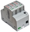 Liigpingepiirik V20-3+FS-275, T2, Uc 275VAC, discharge current (8/20μs)| Imax 40kA ^In 20kA, Up ≤1.5kV, tA ≤25ns, FS 0.5A 250VAC/ 3A 30VDC| 1.5mm2, 2.5..25mm², TN-C, VDE, TÜV, CB, CE, MaxPro