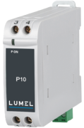 DC Transducer P10, input 0..10V, output 0..10V, sv 60..300VAC/DC, DIN-rail TS35
