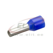 Wire-End Ferrule w. Collar Ce 025018 w, H2.5x18mm, 500pcs/pck, blue