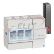 Isolating Switch DPX-IS 250, 160A 3x 690VAC AC23, terminal shields, right-hand side handle, 150/185mm², panel mount/ TS35