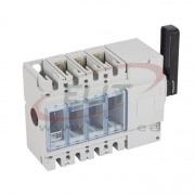 Isolating Switch DPX-IS 250, 630A 3x 690VAC AC23, terminal shields, right-hand side handle, 240/300mm²/ 2x 185/240mm², panel mount/ TS35