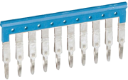 Cross-Connector Viking™3, 2.5/ 10pins 24A, pitch 5, blue