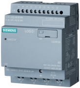 Logo! 12/24RCEO, Logic Module, power supply/ I/O: 12/24VDC/relay, 8DI| 4AI 4DO, memory 400 blocks, modularly expandable, EtherNet, web server, data log, user-defined web pages, microSD card Logo! Soft Comfort V8.4/ higher, MQTT Logo! 8.4 basic units