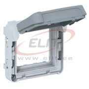 Support Frame Plexo, mech.| 2x Mosaic mech., IP55 IK07, grey ^white