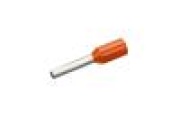 Wire-End Ferrule w. Collar Ce 005008 w, H0.5x8mm, 500pcs/pck, orange