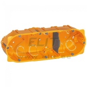 FM Box BatiBox, 3gang, ø67| D40mm, dry partitions, hori./vert.