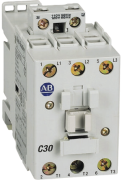 IEC Contactor 100-C, 15kW 30/65A 3x690VAC, aux. 1NO, cv 230VAC, TS35/ panel mount