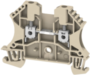 Feed-through Terminal WDU 2.5, 2.5mm² 24A 800V, beige