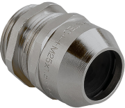 Cable Gland Syntec, M12x1.5, ø3..7mm| 1piece sealing insert, wrench 15mm, thread 5mm, -40..100°C, nickel-plated brass ^TPE ^NBR ^PA6, incl. O-ring, CE/UL/VDE, IP68
