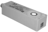 Ultrasonic Sensor UB500-F54-E5-V15, Sn 30..500mm, switch output E5| PNP NO/NC, 5 output funct., progr. input, Tf 380kHz, LED, -25..70°C, ABS, M12 5pin, 10..30VDC, IP65
