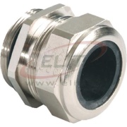Cable Gland Progress MS, M63x1.5, ø46..52mm| 1piece sealing insert, overall length insulated, wrench 70mm, thread 5mm, -40..100°C, nickel-plated brass ^TPE ^NBR, incl. O-ring, CE/UL/VDE, IP68/69