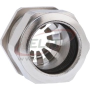 Cable Gland Progress EMC Rapid, M20x1.5, ø8..11mm| 1piece sealing insert, wrench 24mm, thread 6mm, -40..100°C, nickel-plated brass ^ss A2 ^TPE|NBR, incl. O-ring ^contact disc, CE/UL/VDE, IP69