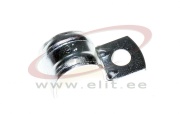 Pipe Clamp BS-M, D25mm, 1 fix point, zinced-pated steel, 100pcs/pck