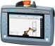 Simatic HMI, KTP700F Mobile, 7.0-in. TFT display 16m colors, key ?touch operation, 8 func. keys, 1x ProfiNet/IE interface, 1x multimedia card, 1x USB, key-operated switch, ackn. button, 1 e-stop/stop button conf. from WinCC Comfort V13 SP1