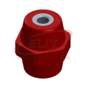 Stand-Off Insulator CPH, 25M6, wrench 21, 0.4/0.5kV, polyester, red