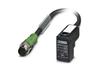 Sensor/actuator Cable SAC-3P-MS/0.3-PUR/CI-1L-Z SCO, 1pcs/pck