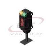 Photoelectric Sensor E3T-SL21 2M, diffuse, 30mm, DC, 3-wire, NPN, light-on, side view, 2m cable