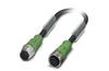 Sensor/actuator Cable SAC-8P-M12MS/0.6-PUR/M12FS, 1pcs/pck