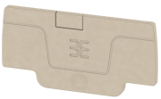 End Plate AEP 2C 1.5, beige