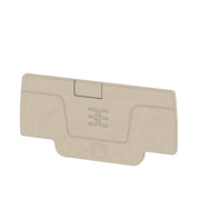 End Plate AEP 2C 1.5, beige
