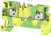 PE Terminal A2C 1.5 PE, 1.5mm² 180A 500V, push-in, yegr