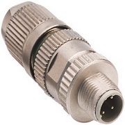 1585D-M4DC-SH IDC Connector, M12 4pin, shielded, Ethernet, 4A 32V ...