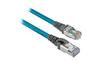 Patch Cord EtherNet, unshielded twisted pair, 4x2x24AWG, RJ45 » RJ45, PVC, 4m, teal