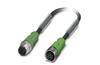 Sensor/actuator Cable SAC-4P-M12MS/1.5-PUR/M12FS, 1pcs/pck