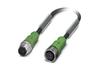 Sensor/actuator Cable SAC-5P-M12MS/1.5-PUR/M12FS, 1pcs/pck
