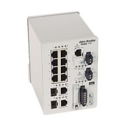 Managed EtherNet Switch Stratix5700, 10ports| 8x fast EtherNet RJ45, 2x Gigabit EtherNet combo, lite SW