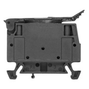 Fuse Terminal WSI 4, 4mm² 6.3A 500V, fuse 5x20, black