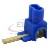 Feed-in Terminal AS/35-S SL ISO BL, Cu 2x 2.5..35mm², blue