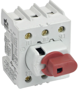 KU 340N + K/KU3P| Rotary Load Breake Switch, 40A 3x 415VAC, 1.5..16mm², TS35