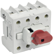 KU 463N + K/KU4P| Rotary Load Breake Switch, 63A 4x 415VAC, 2.5..35mm², TS35