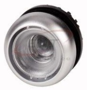 Push-button M22-D-X, head| flush, momentary, ø22.5mm, metal bezel, 10pcs/pck, IP67/69K, Eaton