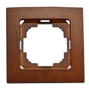 Frame Touran, 1gang, cherry