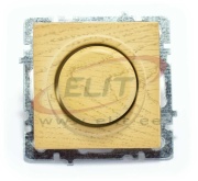 Dimmer Touran, mech.|, LED 30..300W, flush mount, maple