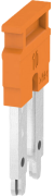 Cross-connector ZQV 10N/2, 2P 57A, orange