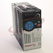 VFD PowerFlex525, 0.4kW 1.4A 3x480VAC, integral keypad w. PM, LED, EtherNet IP, USB, RS485, aux. 3A 30VDC/240VAC, frame A