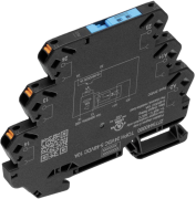 Solid-state Relay TOPH 24VDC 5-48VDC10A, 10A 5..48VDC, cv 24VDC ±20%, LED grn ^LED rd, push-in