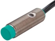 Inductive Sensor NJ4-12GM40-E2, M12, Sn4, PNP NO, Sf 2kHz, LED ,-25..70°C, ss1.4305, PBT, PUR cable 2m 2x0.34mm², 10..60V, IP67