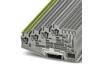 Ground Terminal Block ST 2.5-PE/3L/1P, spring-cage, 50pcs/pck