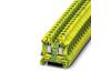 Ground Modular Terminal Block UT 6-PE, 50pcs/pck