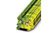 Ground Modular Terminal Block UT 2.5-TWIN-PE, 50pcs/pck