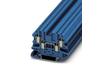 Feed-through Terminal Block UT 2.5-QUATTRO BU, 50pcs/pck