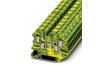 Ground Modular Terminal Block UT 4-QUATTRO-PE, 50pcs/pck