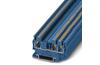 Feed-through Terminal Block PT 2.5-TWIN BU, 50pcs/pck