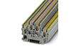 Protective Conductor Double-level Terminal Block PTTB 2.5-PE/L, 50pcs/pck